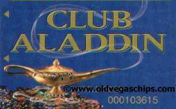 Las Vegas Aladdin Casino Slot Club Card, 2nd
