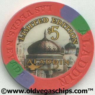 Aladdin Casino Grand Opening $5 Casino Chip
