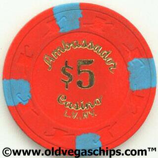 Las Vegas Ambassador Casino $5 Chip