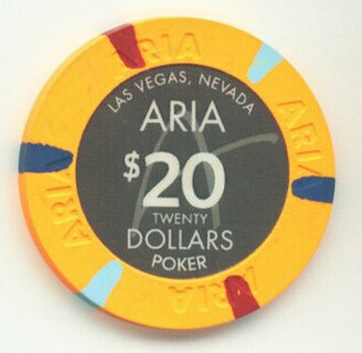 Aria Hotel $20 Poker Chip