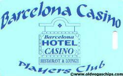 Las Vegas Barcelona Casino Slot Club Card