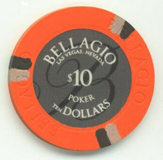 Bellagio Hotel 2008 $10 Casino Chip