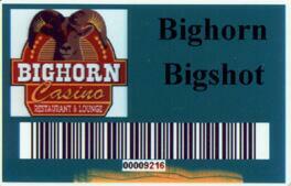 Las Vegas Bighorn Casino Slot Club Card 