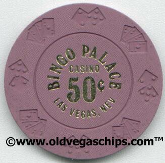 Las Vegas Bingo Palace 50¢ Casino Chip