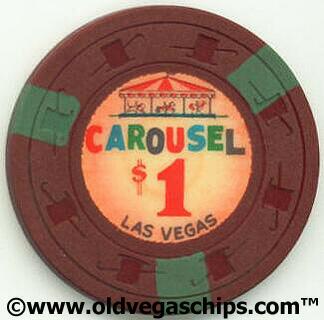 Las Vegas Carousel Casino $1 Casino Chip