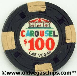 Las Vegas Carousel Casino $100 Casino Chip