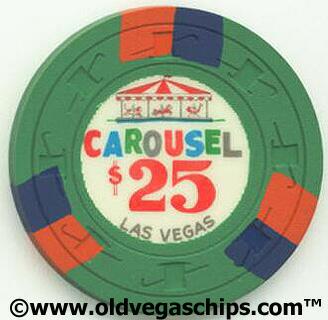 Las Vegas Carousel Casino $25 Casino Chip