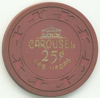 Las Vegas Carousel Casino 25¢ Casino Chip