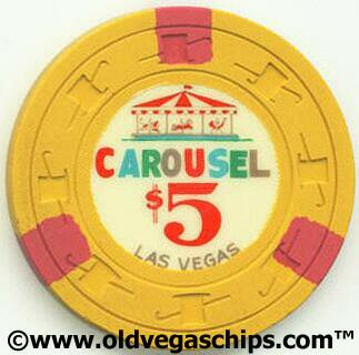 Las Vegas Carousel Casino $5 Casino Chip