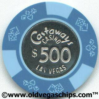 Las Vegas Castaways Casino $500 Casino Chip 