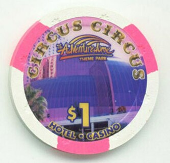 Circus Circus Hotel 2010 $1 Casino Chip