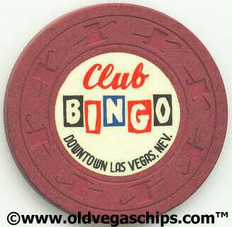 Las Vegas Club Bingo Roulette Casino Chip