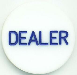 Poker Dealer Button / Poker Dealer Puck