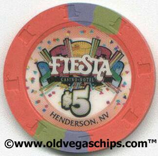Fiesta Henderson $5 Casino Chip