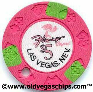 Las Vegas Flamingo Capri $5 Casino Chip