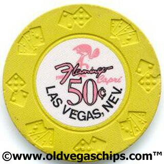 Las Vegas Flamingo Capri 50¢ Rare Casino Chip