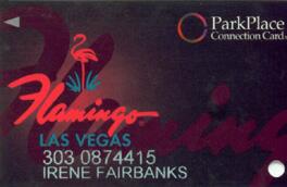 Flamingo Casino Park Place Slot Club Card