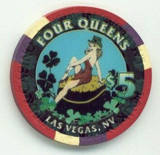 Four Queens St. Patrick's Day 2007 $5 Casino Chip