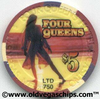 Four Queens Summer Girl $5 Casino Chip