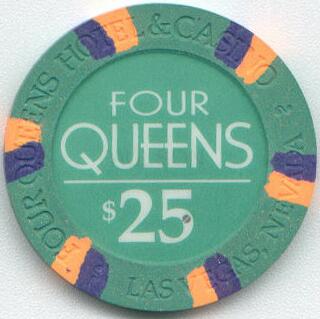 Las Vegas Four Queens $25 Casino Chip