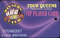 Four Queens Casino VIP Slot Club Card