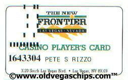New Frontier Casino Player's Slot Club Card