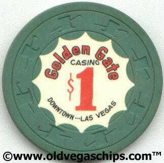 Las Vegas Rare 1960's Golden Gate $1 Casino Chip