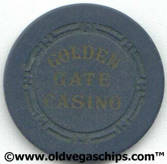 Old Golden Gate Casino Roulette Chip