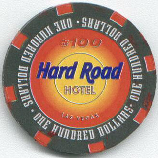 Hard Road Casino $100 Casino Chip