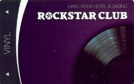 Hard Rock Casino Rockstar Club Slot Club Card