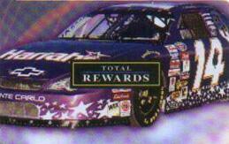 Harrah's Casino Race Car Slot Club Card