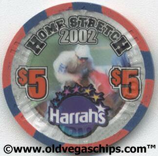 Harrah's Kentucky Derby 2002 $5 Casino Chip