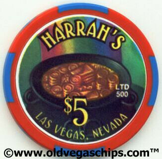 Harrah's St. Patrick's Day 2003 $5 Casino Chip