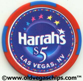 Las Vegas Harrah's St. Patrick's Day 2003 $5 Casino Chip