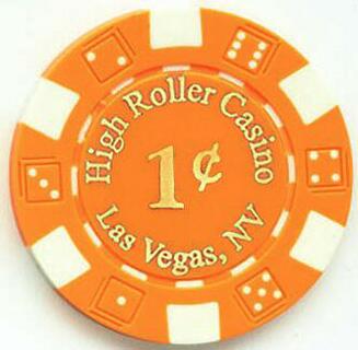 High Roller Casino 1¢ Poker Chips