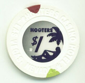 Hooters Second Issue $1 Casino Chip