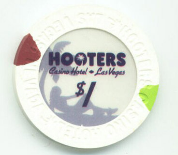Hooters Casino $1 Casino Chip