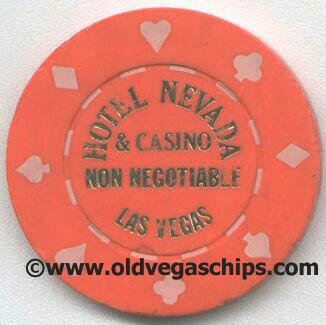 Nevada Hotel Non Negotiable Casino Chip 