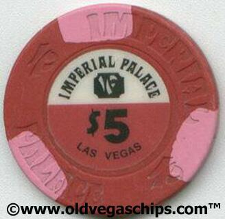 Las Vegas Imperial Palace $5 Casino Chip