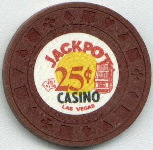 Las Vegas Jackpot Casino 25¢ Casino Chip