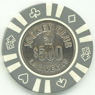 Las Vegas Jockey Club $500 Casino Chips