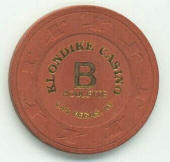 Klondike Casino Brown Roulette Casino Chip