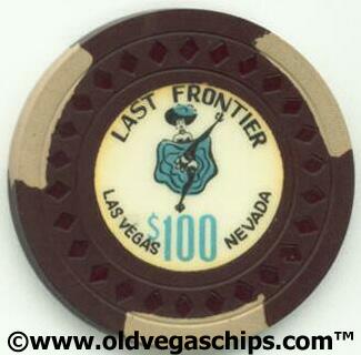 Las Vegas Last Frontier $100 Casino Chip