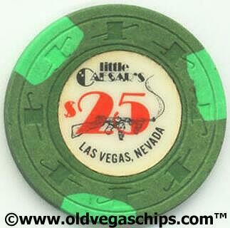 Las Vegas Little Caesar's $25 Casino Chip