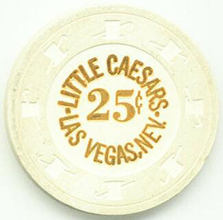 Las Vegas Little Caesar's Casino 25¢ Casino Chip