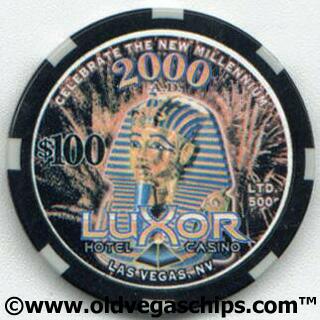 Las Vegas Luxor Millennium $100 Casino Chip