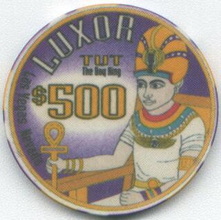 Las Vegas Luxor $500 Casino Chip
