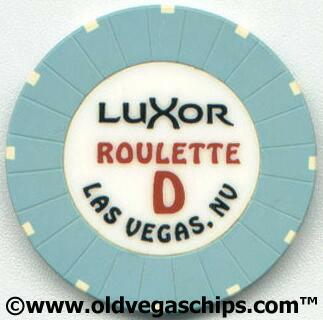 Las Vegas Luxor Hotel Roulette Casino Chip