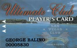 Las Vegas Club Slot Club Card