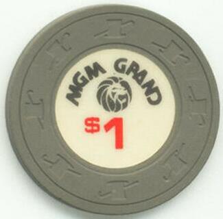 Las Vegas MGM Grand $1 Casino Chips